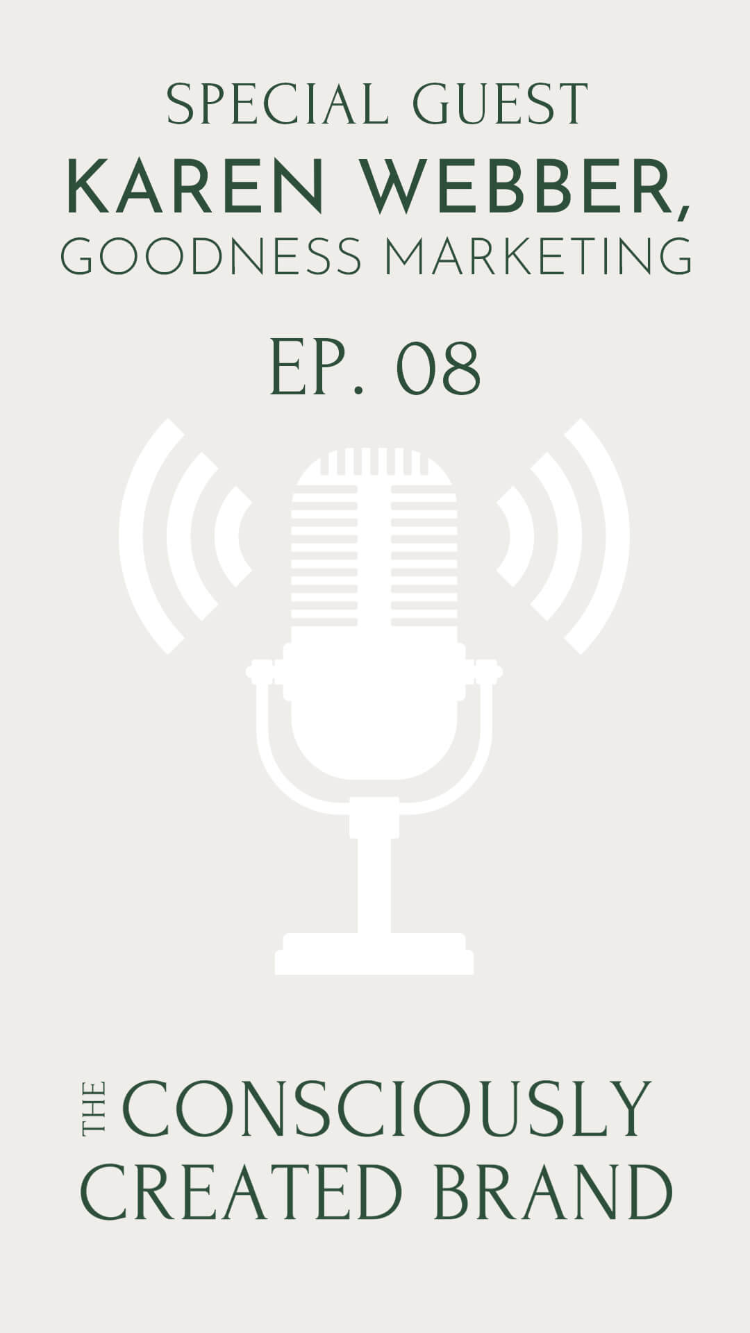 Pin for podcast episode with Karen Webber