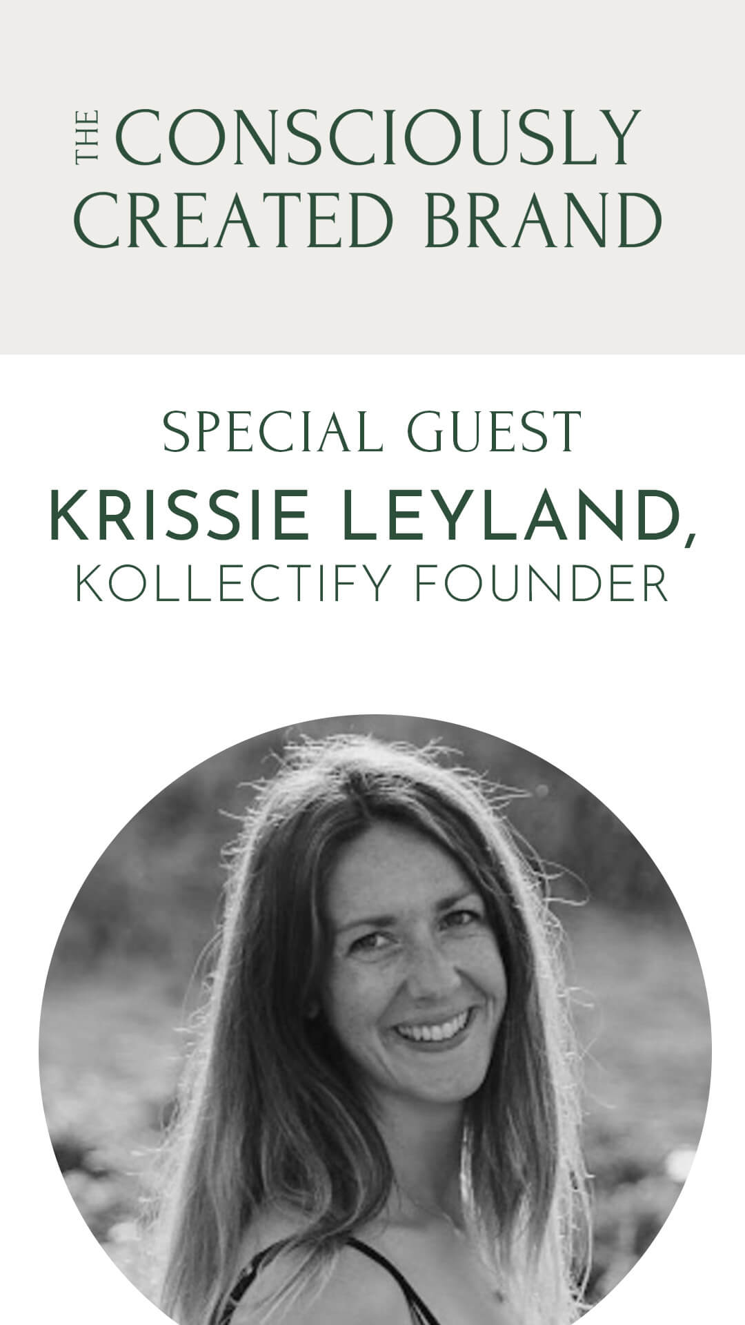 Graphic reads 'going zero waste with your digital marketing special guest Krissie Leyland episode 16'