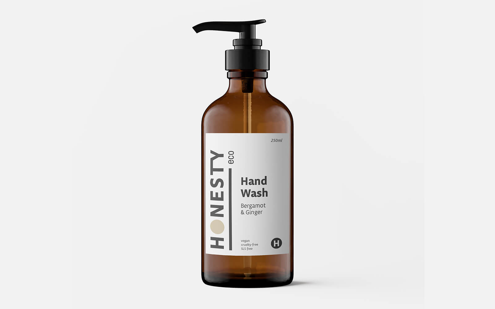 honesty eco hand soap packaging design